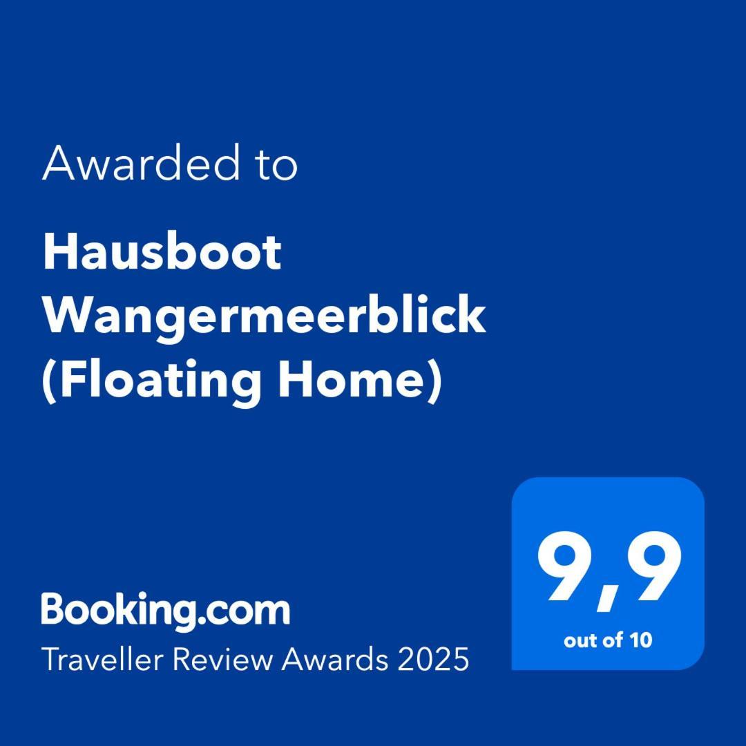 Hausboot Wangermeerblick Шилліг Екстер'єр фото